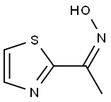 1-(1,3-thiazol-2-yl)ethan-1-one oxime Struktur