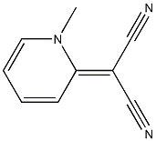 2-(1-methyl-1,2-dihydropyridin-2-yliden)malononitrile Struktur