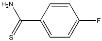 4-fluorobenzenecarbothioamide Struktur