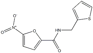 N2-(2-thienylmethyl)-5-nitro-2-furamide Struktur