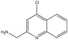 (4-chloroquinolin-2-yl)methanamine Struktur