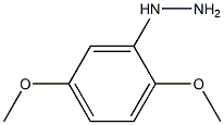 1-(2,5-dimethoxyphenyl)hydrazine Struktur