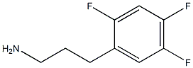 3-(2,4,5-trifluoro-phenyl)-propylamine Struktur