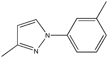 3-methyl-1-m-tolyl-1H-pyrazole Struktur