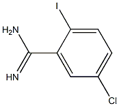 5-chloro-2-iodobenzamidine Struktur