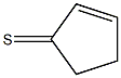 cyclopent-2-enethione Struktur