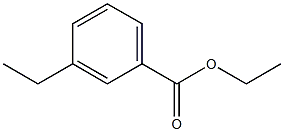 ethyl 3-ethylbenzoate Struktur