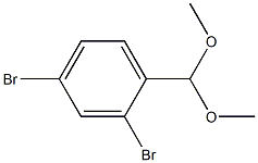 2,4-Dibromobenzaldehyde dimethyl acetal Struktur