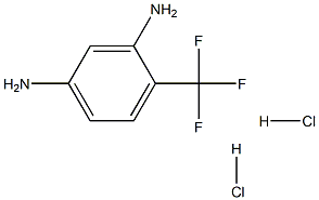 1,3-Diamino-4-(trifluoromethyl)benzene dihydrochloride Struktur