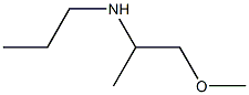 (1-methoxypropan-2-yl)(propyl)amine Struktur