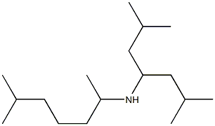 (2,6-dimethylheptan-4-yl)(6-methylheptan-2-yl)amine Struktur