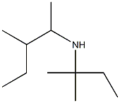 (2-methylbutan-2-yl)(3-methylpentan-2-yl)amine Struktur