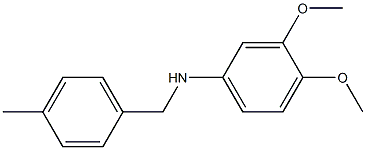 (3,4-dimethoxyphenyl)(4-methylphenyl)methylamine Struktur