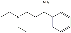 (3-amino-3-phenylpropyl)diethylamine Struktur