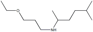 (3-ethoxypropyl)(5-methylhexan-2-yl)amine Struktur