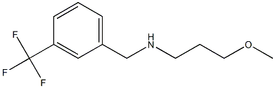 (3-methoxypropyl)({[3-(trifluoromethyl)phenyl]methyl})amine Struktur