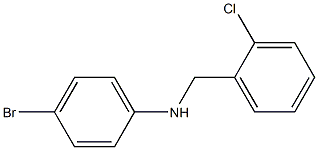 (4-bromophenyl)(2-chlorophenyl)methylamine Struktur