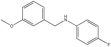 (4-fluorophenyl)(3-methoxyphenyl)methylamine Struktur