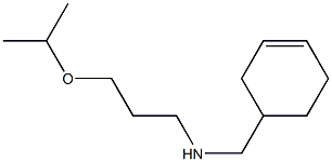 (cyclohex-3-en-1-ylmethyl)[3-(propan-2-yloxy)propyl]amine Struktur