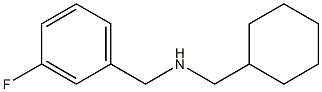 (cyclohexylmethyl)[(3-fluorophenyl)methyl]amine Struktur