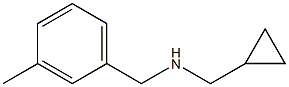 (cyclopropylmethyl)[(3-methylphenyl)methyl]amine Struktur