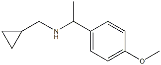 (cyclopropylmethyl)[1-(4-methoxyphenyl)ethyl]amine Struktur