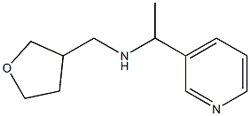 (oxolan-3-ylmethyl)[1-(pyridin-3-yl)ethyl]amine Struktur