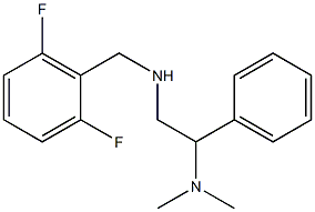 [(2,6-difluorophenyl)methyl][2-(dimethylamino)-2-phenylethyl]amine Struktur