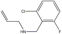 [(2-chloro-6-fluorophenyl)methyl](prop-2-en-1-yl)amine Struktur