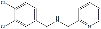 [(3,4-dichlorophenyl)methyl](pyridin-2-ylmethyl)amine Struktur