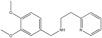 [(3,4-dimethoxyphenyl)methyl][2-(pyridin-2-yl)ethyl]amine Struktur