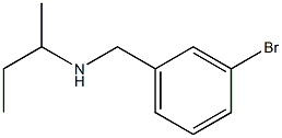 [(3-bromophenyl)methyl](butan-2-yl)amine Struktur