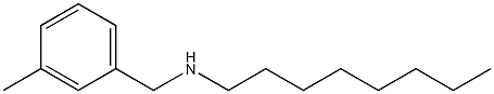 [(3-methylphenyl)methyl](octyl)amine Struktur