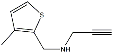 [(3-methylthiophen-2-yl)methyl](prop-2-yn-1-yl)amine Struktur