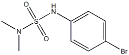 [(4-bromophenyl)sulfamoyl]dimethylamine Struktur