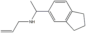 [1-(2,3-dihydro-1H-inden-5-yl)ethyl](prop-2-en-1-yl)amine Struktur