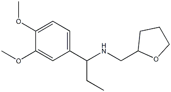 [1-(3,4-dimethoxyphenyl)propyl](oxolan-2-ylmethyl)amine Struktur