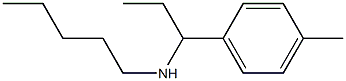 [1-(4-methylphenyl)propyl](pentyl)amine Struktur