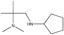 [1-(cyclopentylamino)-2-methylpropan-2-yl]dimethylamine Struktur