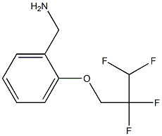 [2-(2,2,3,3-tetrafluoropropoxy)phenyl]methanamine Struktur