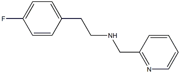 [2-(4-fluorophenyl)ethyl](pyridin-2-ylmethyl)amine Struktur