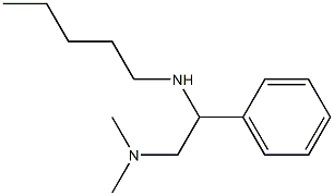 [2-(dimethylamino)-1-phenylethyl](pentyl)amine Struktur