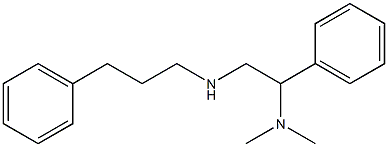 [2-(dimethylamino)-2-phenylethyl](3-phenylpropyl)amine Struktur