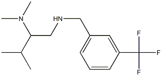 [2-(dimethylamino)-3-methylbutyl]({[3-(trifluoromethyl)phenyl]methyl})amine Struktur