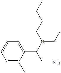 [2-amino-1-(2-methylphenyl)ethyl](butyl)ethylamine Struktur