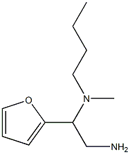 [2-amino-1-(furan-2-yl)ethyl](butyl)methylamine Struktur