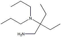 [3-(aminomethyl)pentan-3-yl]dipropylamine Struktur