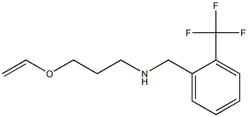 [3-(ethenyloxy)propyl]({[2-(trifluoromethyl)phenyl]methyl})amine Struktur