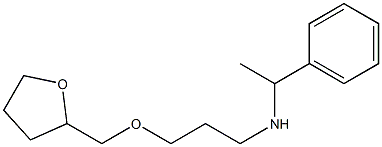 [3-(oxolan-2-ylmethoxy)propyl](1-phenylethyl)amine Struktur