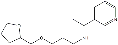 [3-(oxolan-2-ylmethoxy)propyl][1-(pyridin-3-yl)ethyl]amine Struktur